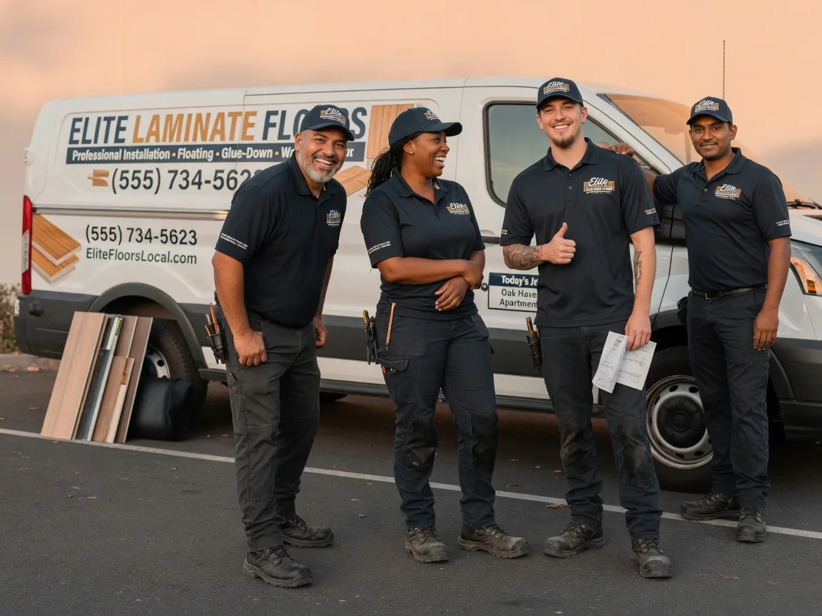 Laminate flooring installation company in Maud, OK
